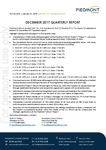 December 2017 Quarterly Report.