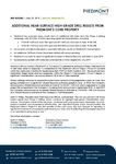 Additional Near-Surface High Grade Drill Results from Piedmont's Core Property.