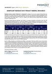 Significant Increase in By-Product Mineral Resources.