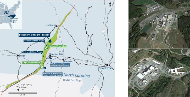 Four Kilometers of Mineralization Confirmed at the Piedmont Lithium Project.